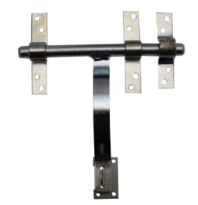 Verrou vervelle porte cadenas zingué Ø16